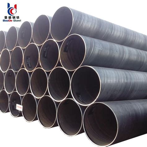 Astm A252 Construction Hydraulic Carbon Spiral Steel Pipe Suppliers And