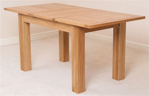 Oak Extendable Dining Table 5ft Solid Oak Kitchen Dining Table