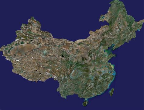 中国卫星地图高清大图中国地图初高中地理网