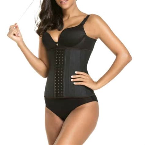 Latex Steel Boned Underbust Waist Trainer Corset Girdle For Men