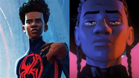 revelan los diseños descartados del prowler de miles g morales en spider verse 2