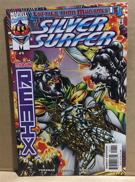 Comic Book Marvel Silver Surfer 1 X Marks The Shop