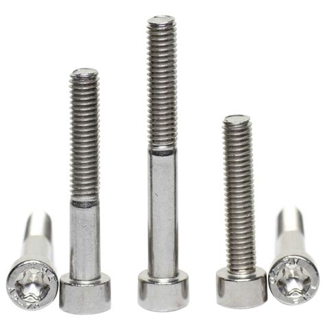 M4 M5 M6 A2 Stainless Steel Torx Cap Screws Six Lobe Hexobular Drive