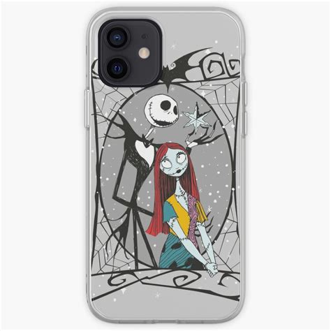 Jack Skellington And Sally The Nightmare Before Christmas Iphone Case