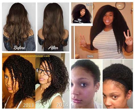 For a long, lustrous and beautiful hair, coconut oil. Coconut Oil for African American Hair Growth, Black ...