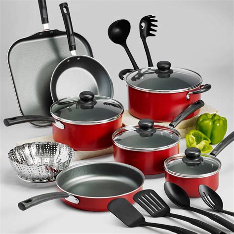 kitchen utensil pans cooking nonstick aluminum griddle cookware pots pcs