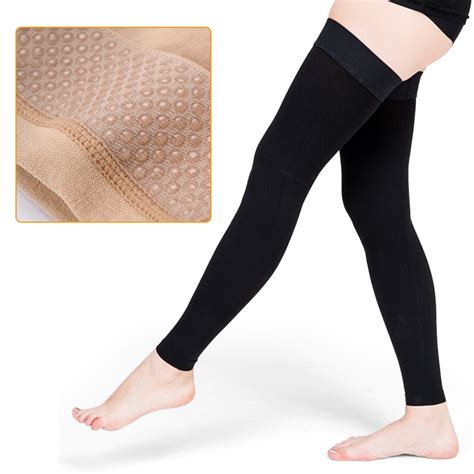 Men Women Medical Compression Sleeve Socks Thigh High Surgical Stockings Flight Ebay