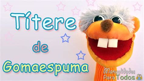 Títere en forma de ratón | Manualidades