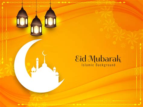 Abstract Islamic Beautiful Eid Mubarak Background 532313 Vector Art At