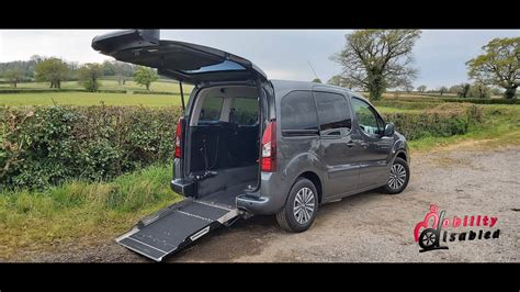 2016 Peugeot Partner Tepee Wheelchair Accessible Disabled Vehicle Youtube