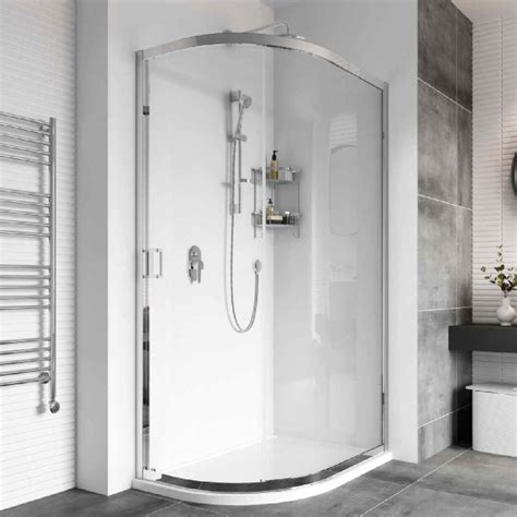 Roman Haven8 One Door 900 X 1200 Offset Quadrant Shower Enclosure Low