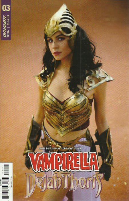vampirella dejah thoris 4f dynamite entertainment comic book value and price guide