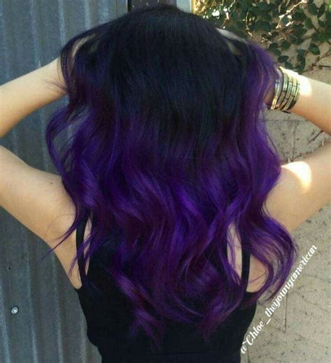 Pin By Thed4rkestrose On Hair Purple Ombre Hair Dark Purple Hair
