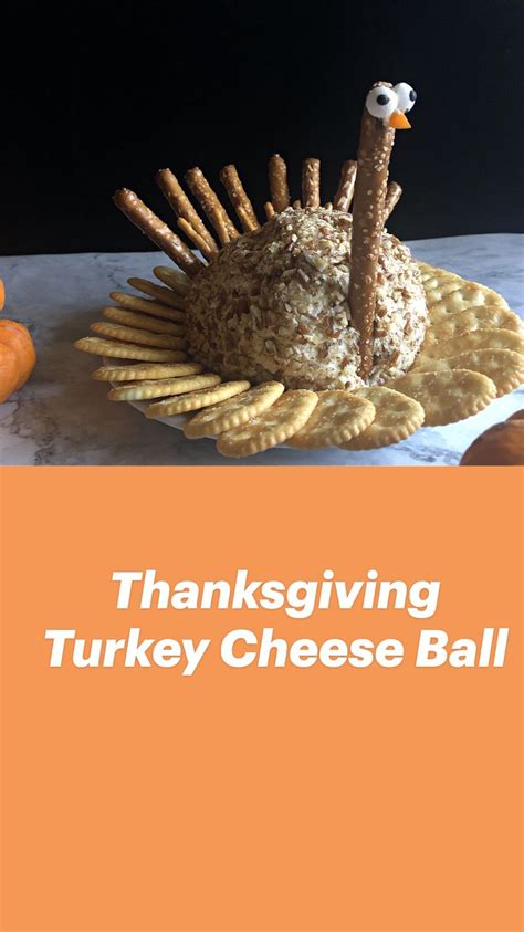 Turkey Cheese Ball For Thanksgiving Recipe Cheese Ball