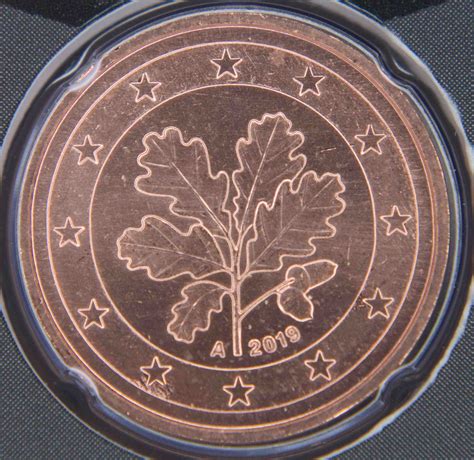 Germany 1 Cent Coin 2019 A Euro Coinstv The Online Eurocoins Catalogue