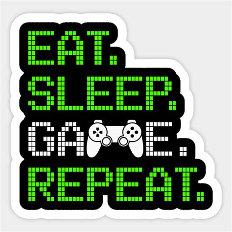 Eat Sleep Game Repeat Online Gamer T Shirt Respawn Eat Sleep Game