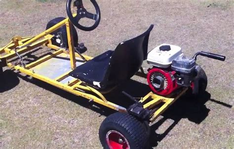 Building A Go Kart Using A Riding Lawn Mower American Power Sports In