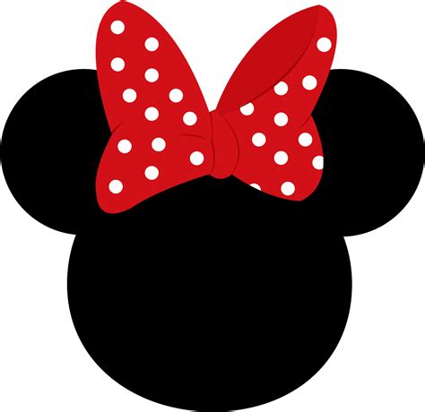 Minnie Mouse Black Face Free Transparent Png Download Pngkey