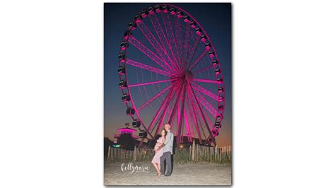 Couple Does Gender Reveal At Myrtle Beachs Skywheel