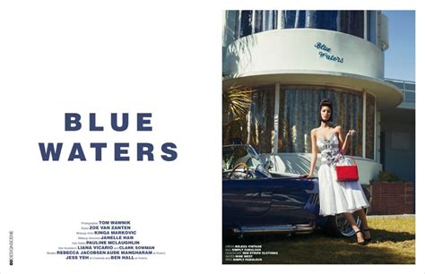 Blue Waters By Tom Wawnik For Design Scene Magazine