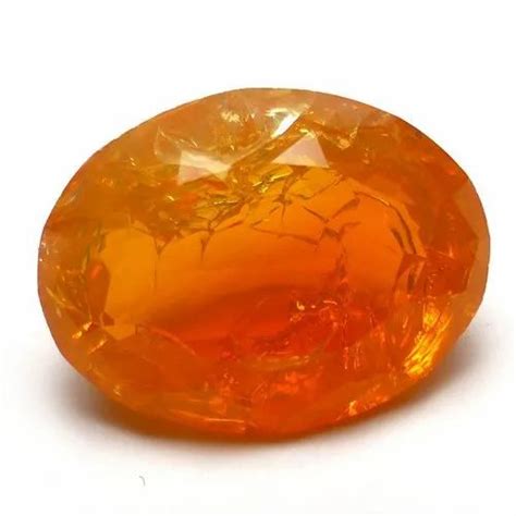 Natural Oval Fire Opal Stone For Astrology 1 Carat At Rs 1000carat