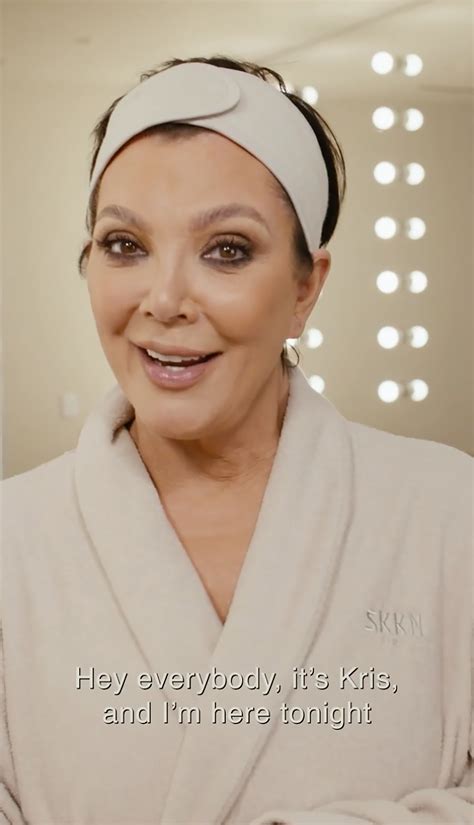 Kris Jenner Goes Makeup Free To Share Her Skincare Routine