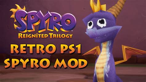 Spyro Reignited Trilogy Pc Mod Faithsdks Retro Ps1 Spyro Mod Youtube