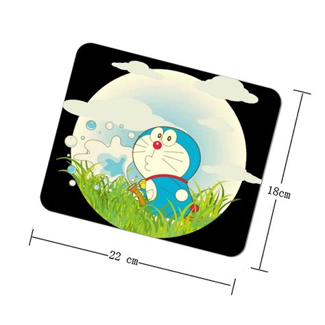 Personalized Doraemon Mouse Pad Office Mouse Pad Etsy