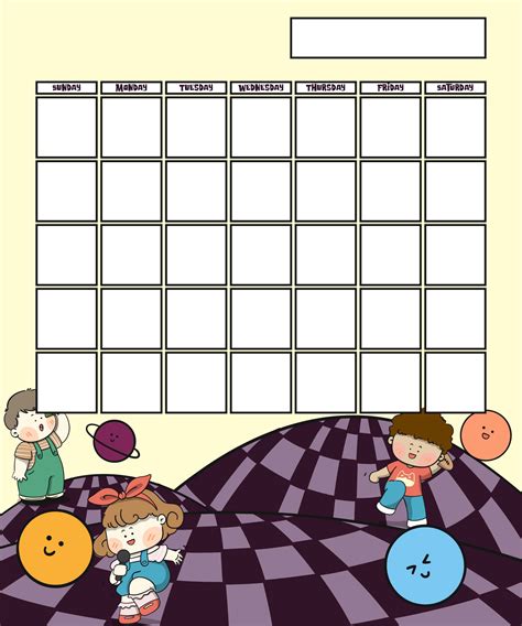 Free Printable Calendars For Kids