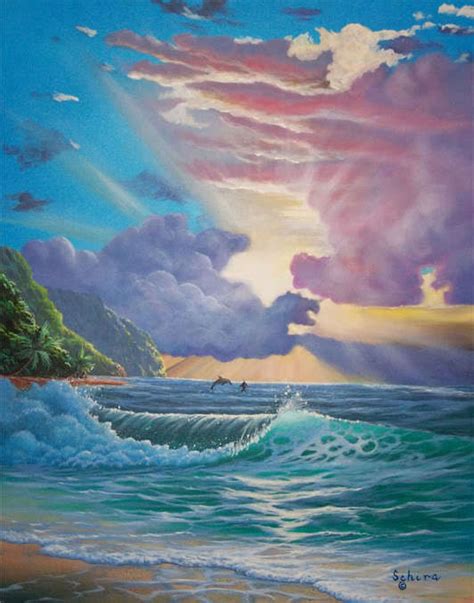 Schira Oil Painting Hawaii Published Artwork Fine Art