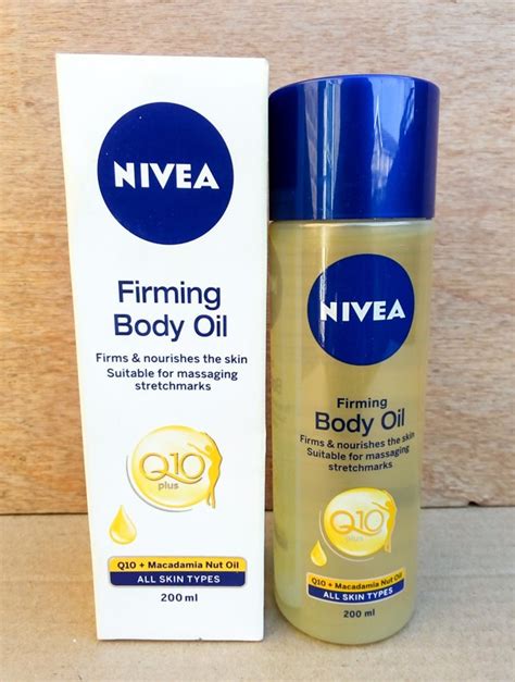 Nivea Q10 Firming Body Oil 200ml Nivea Body Oil Body Oil Nivea