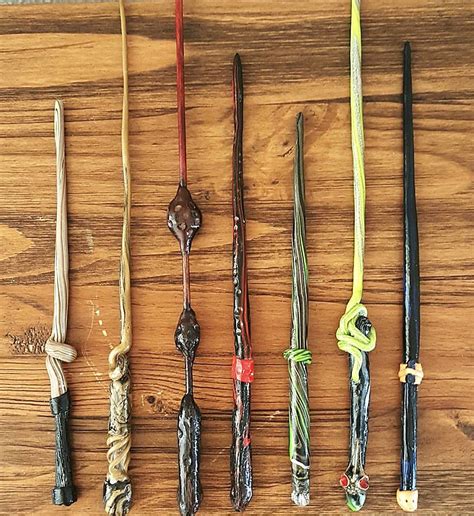 Display measures 17 inches tall and 6.5 inches wide. Local Artist Creates (and Sells) Custom Harry Potter Wands!
