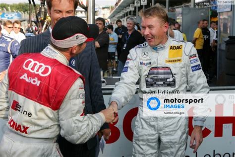 Mika Hakkinen Fin Sport Edition Amg Mercedes Right Congratulates