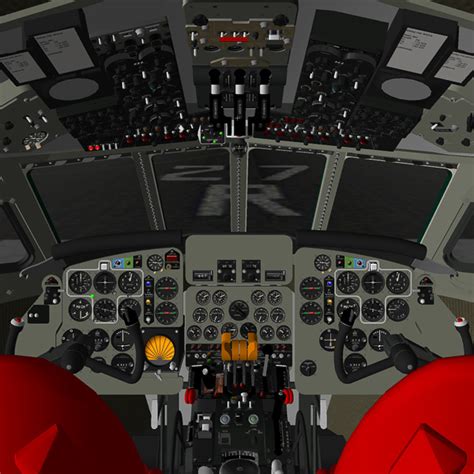 Comet 4 Cockpit 3d Dh Aircraft News