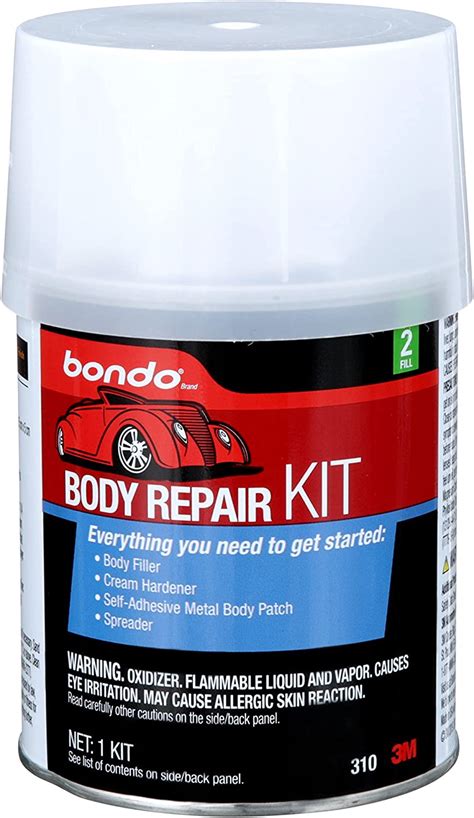 Bondo Body Repair Kit Original Formula For Fast Easy Repair