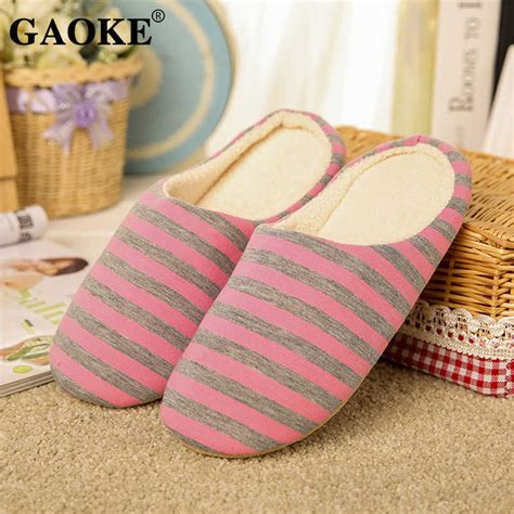 Slippers Women 2020 Indoor House Plush Soft Cute Cotton Slippers Shoes