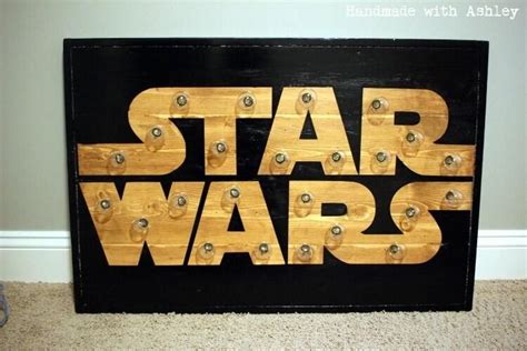 20 Photos Diy Star Wars Wall Art