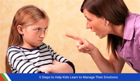 5 Steps To Help Kids Learn To Manage Their Emotions