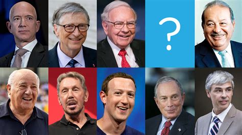 9 Of The 10 Richest People In The World Are Self Made Entrepreneurs
