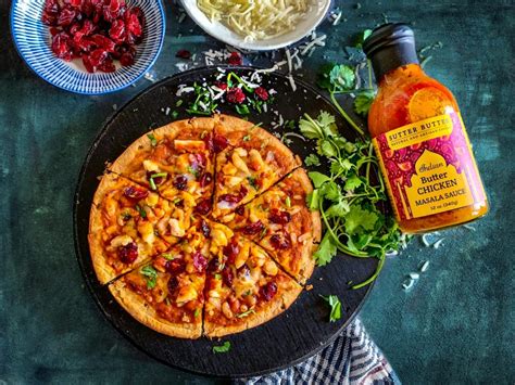 Butter Chicken Pizza Sutter Buttes Olive Oil Company