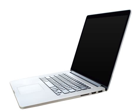 Stunning Black And White Laptop Image