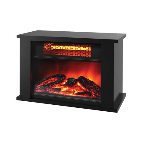Lifesmart Lifezone 750 Watts Table Top Infrared Heater With Fireplace