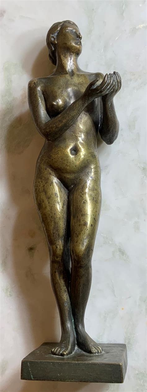 Nude Afrodite Somme Napoli Bronze Sculpture For Sale At Stdibs