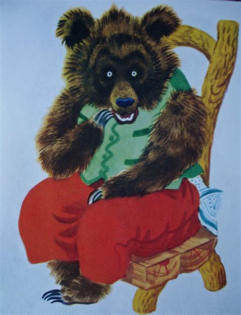 She sat on baby bear's chair. Pin on Peewee Graphics, 1