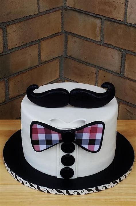 Little man baby shower decorations supplies kit, a little man is on his way banner, mustache hat bow tie themed paper fans, little man mustache cake topper by homond. I made this cake for a mustache themed birthday. All ...