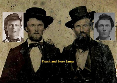 Jesse And Frank James Rj Pastore Collection Jesse James Old West Outlaws Rare Historical