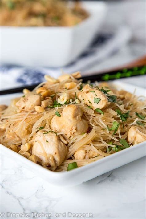 Spicy Asian Noodles With Chicken