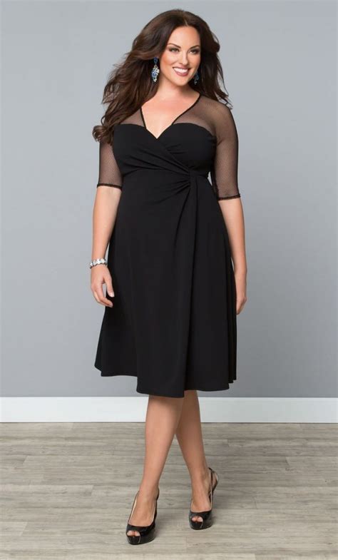 Cocktail Dresses For Women Over Plus Size Black Outfit Ideas