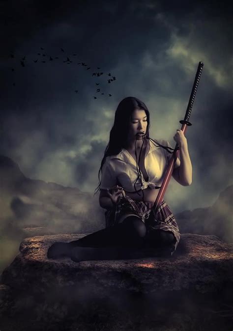 pin by jeff jones on warriors katana girl samurai photography samurai girl photography