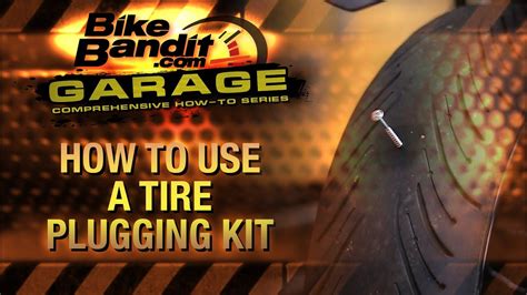 Plugging a tire is not the optimum solution. How-to Plug a Tubeless Motorcycle Tire | BikeBandit.com ...